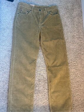 Levi's Men's Corduroy Pants in Olive